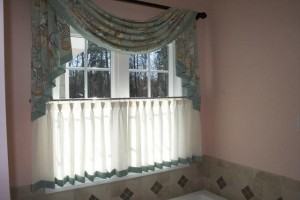 Master Bathroom - window is above the soaking tub