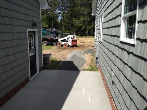 Walkway Between Breezeway and Brewery