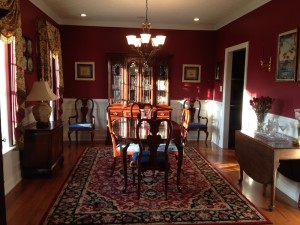 Morning Sun In The Dining Room