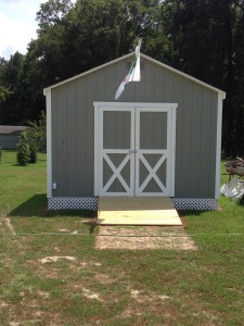 New Shed Doors and Ramp